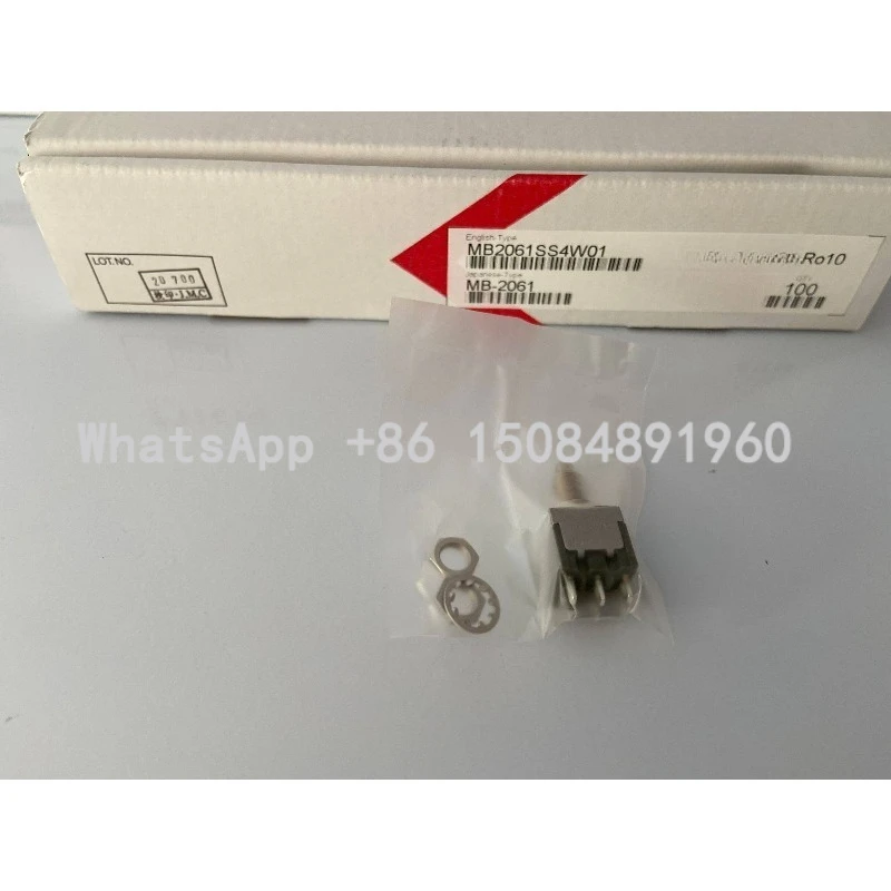 10Pcs Pushbutton Switch Compatible with MB-N25S1 MB-N15S1S MBN25/15SS4W01 MB-2061 MB-2011