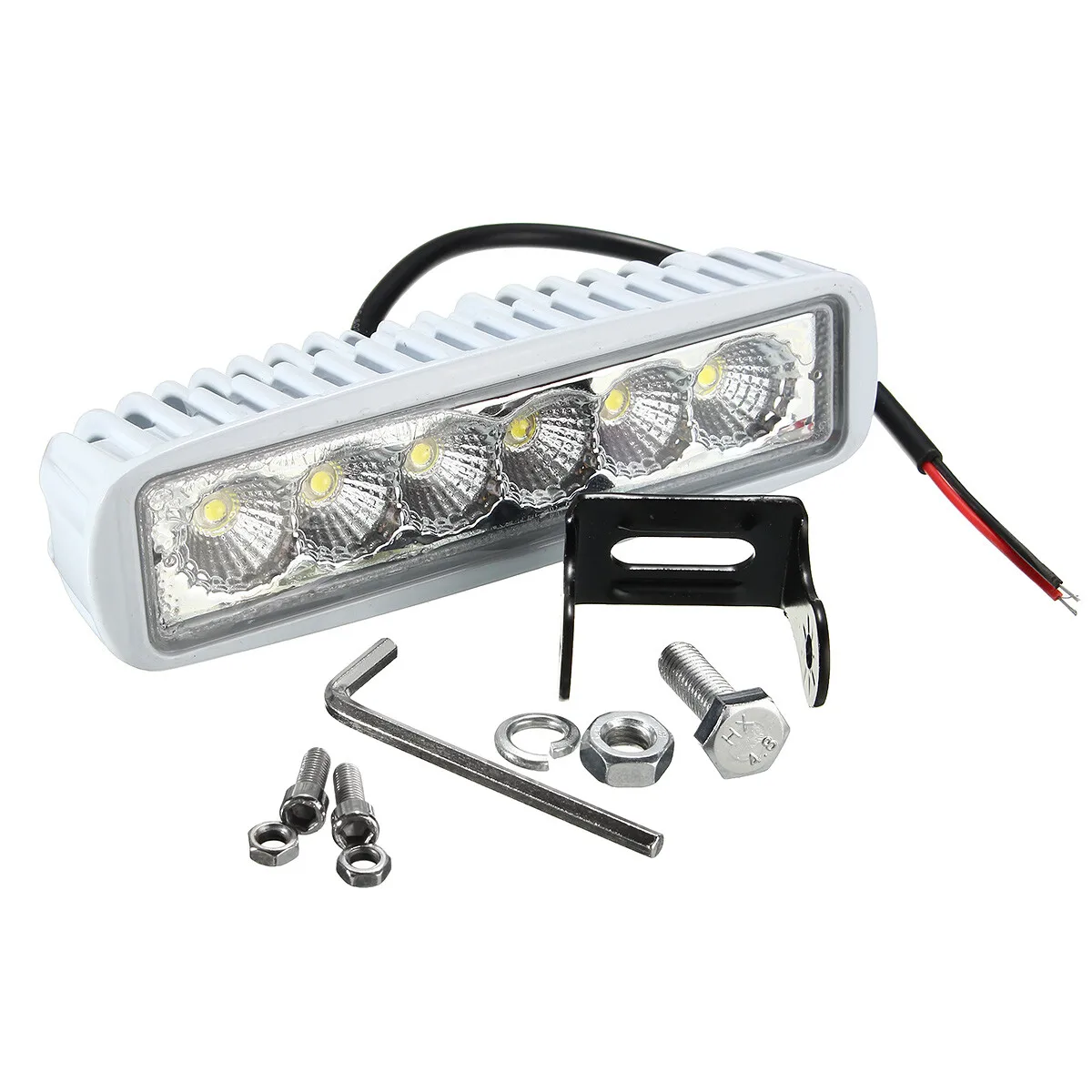 

Pair 6 LED Deck Marine Spreader Flood Spot Work Light VAN RV Boat Yacht Caravans