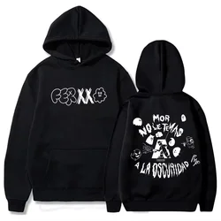 Feid Ferxxo Hiphop Hoodie Feid Ferxxo Vintage Music Album Hoodie Ferxxo Merch Unisex Pullover Tops Streetwear