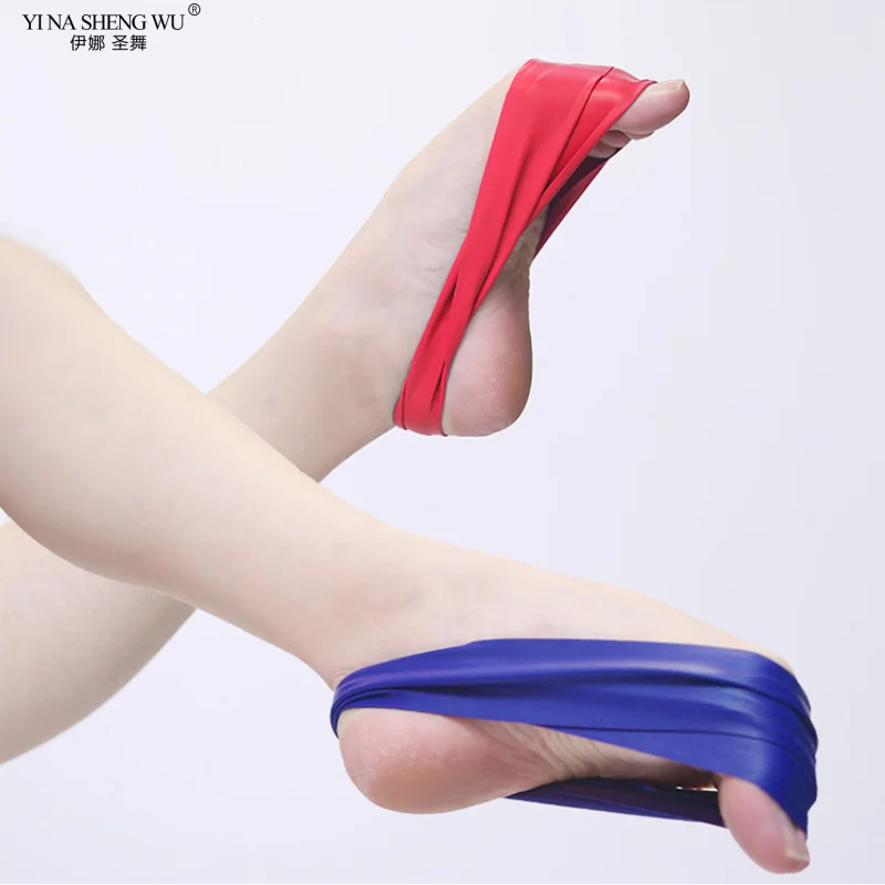 Balletto pratica professionale Stretch Instep fascia elastica danza pratica fascia piedi elasticizzati danza studenti premere artefatto passo