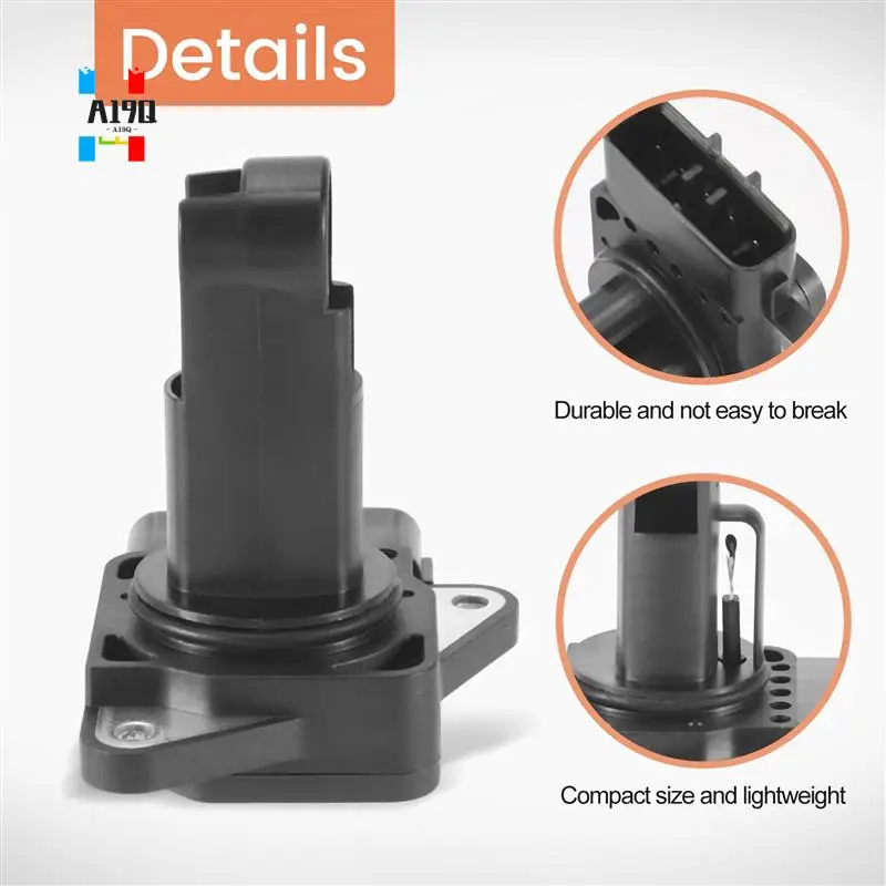 A19Q-Mass Air Flow Meter Maf Sensor Fit For Mazda 3 5 6 Protege Mx-5 Miata Zl01-13-215 197400-2010