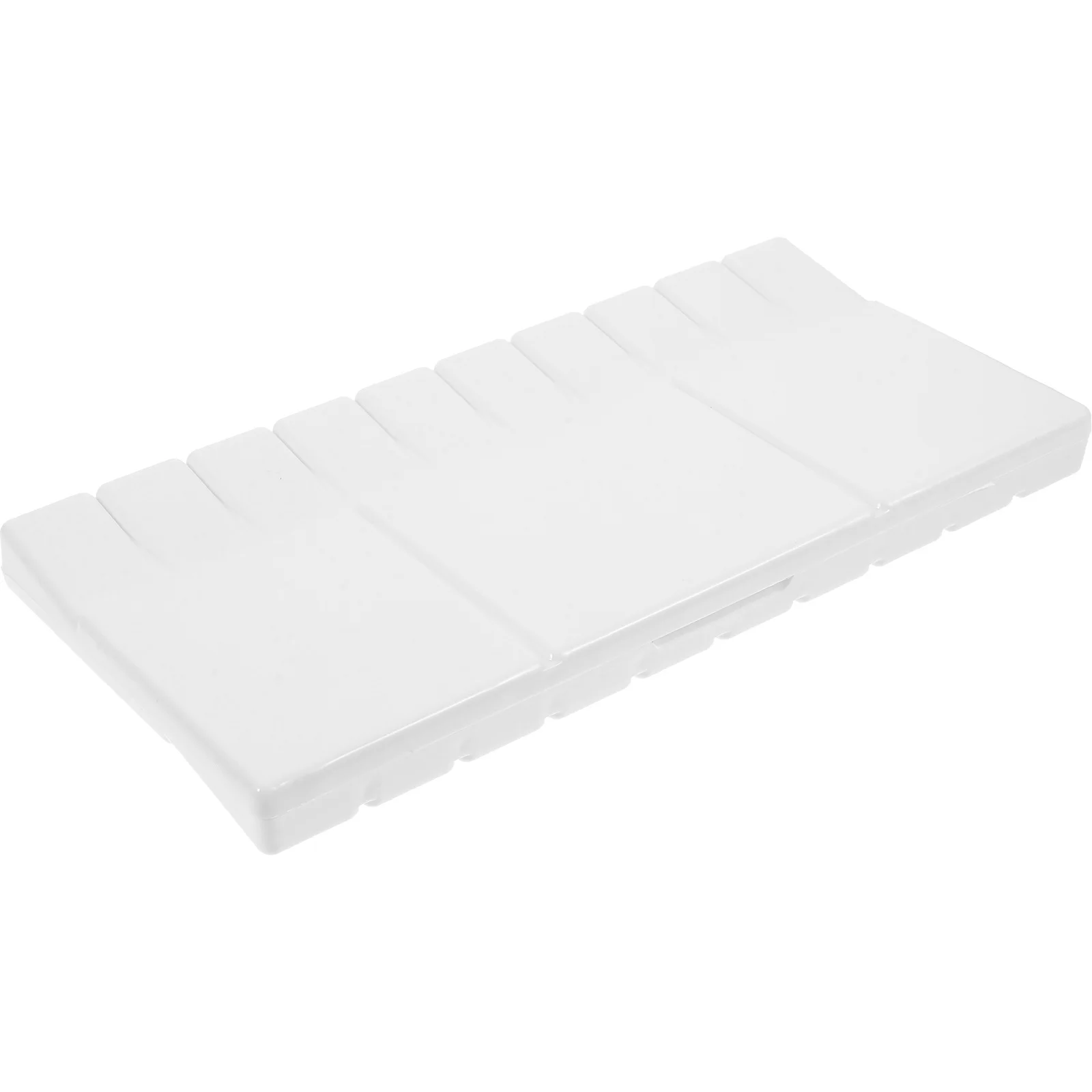 

Art Pigment Mixing Box Lightweight Watercolor Paint Holder for Student Painter DIY Craft Sturdy Plastic Color Storage Tray