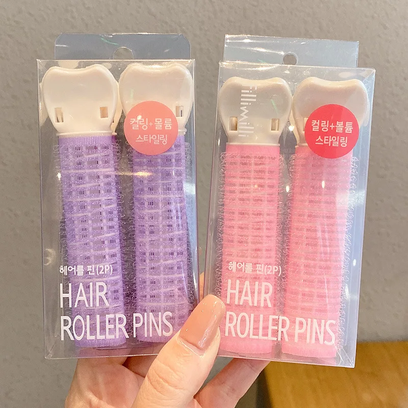 2 Piezas de Pinzas y Rizadores de Pelo Naturales y Voluminosos para Peinado sin Esfuerzo, para la Raíz del Cabello y Flequillo, Herramientas de Estilismo