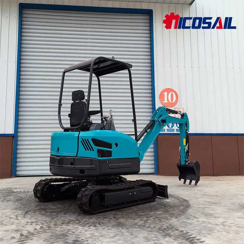 حفارة صغيرة صغيرة مع مرفق اوجير - مثالية لحفر السياج في الحدائق #3