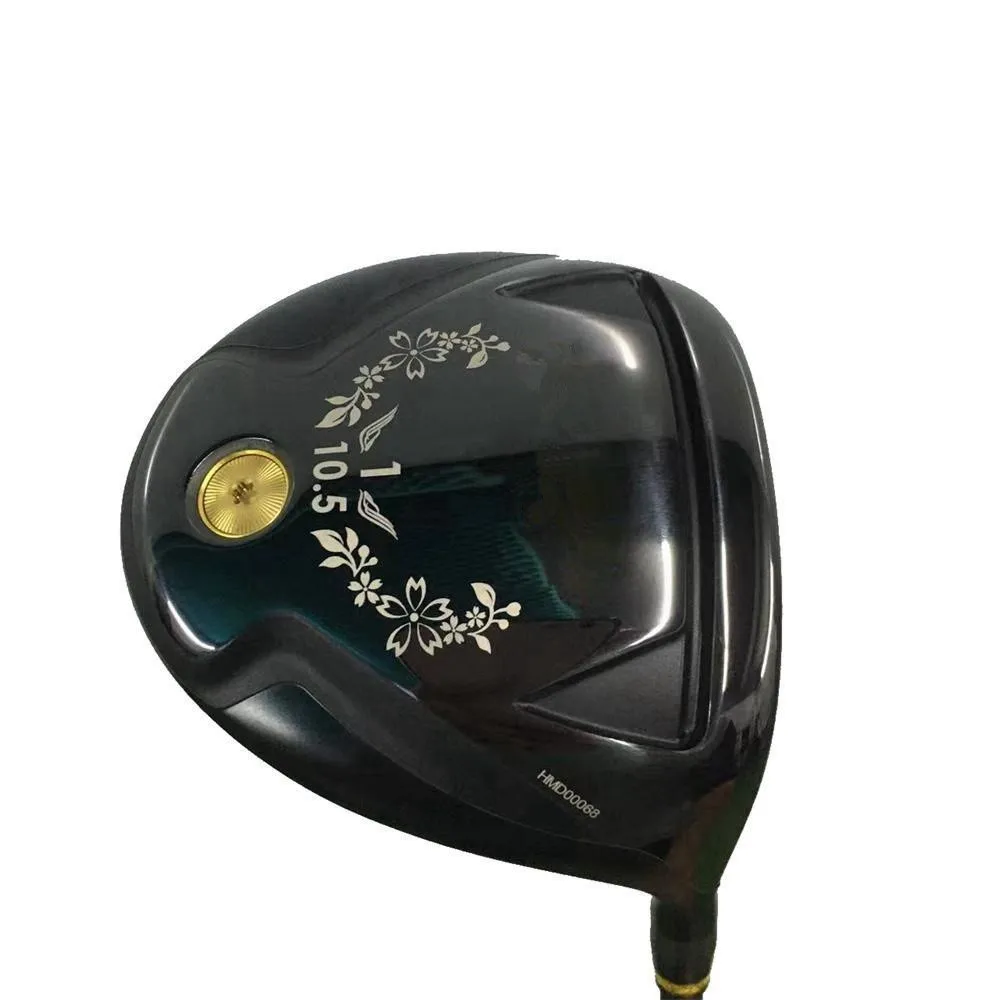 

Совершенно новые клюшки для гольфа I.H.A Black Полный комплект Драйвер + Fairway Woods R/S/SR гибкий вал с крышкой головки