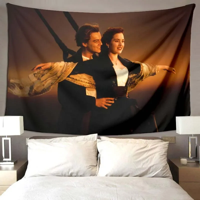 

3D printing movie Titanic blanket living room bedroom home decor children's room soft and comfortable blanket birthday gift