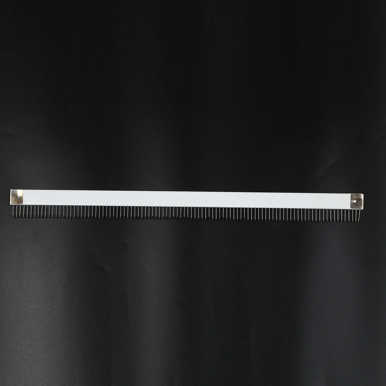 Practical 44.5cm Stainless Steel Silver Cast on Comb Knitting Machine for All 4.5mm/9mm for Brother Knitting Machine Nee Vogue