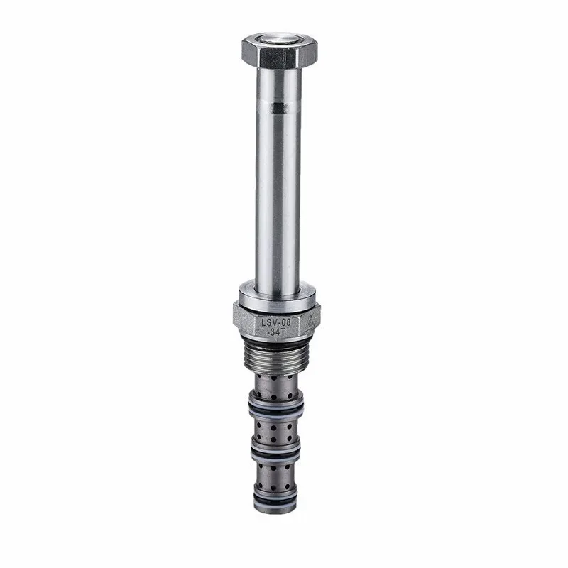 Hydraulic reversing electric valve three-position four-way cartridge solenoid valve, factory direct sales