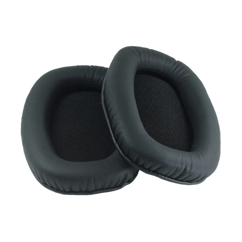 Cuscinetti per le orecchie in pelle proteica per KOSS ESP950 cuffie di ricambio paraorecchie cuscino cuscini per le orecchie coppe di copertura 1 paio di auricolari neri