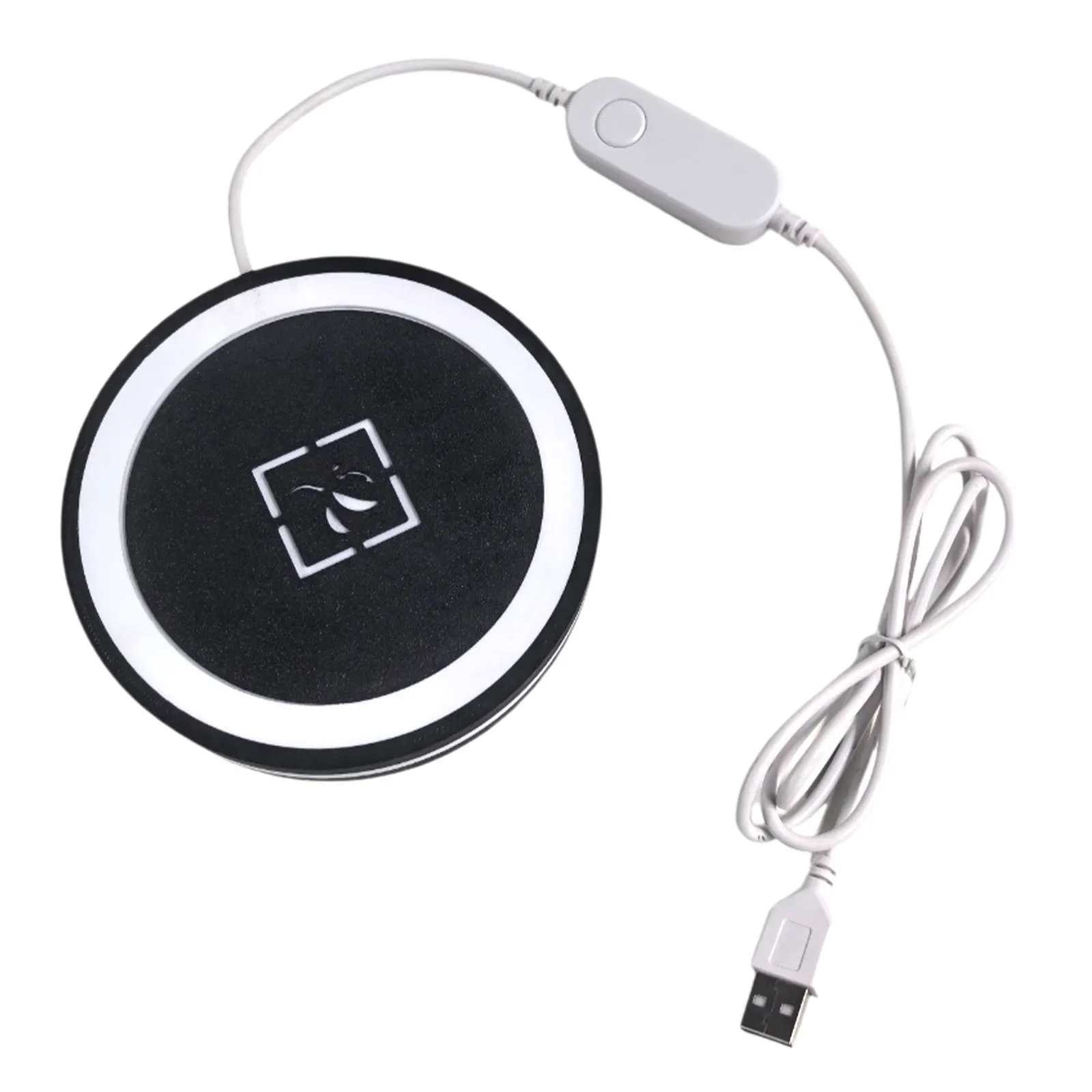 Smart Cocktail Coaster for Drinks Light Up Coaster with Built-in Smart Sensing Tech for Home Club Wedding Bar Party Decoration