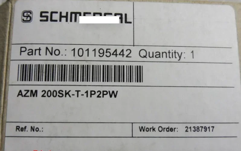New SCHMERSAL  security switch AZM 200SK-T-1P2PW 101195442