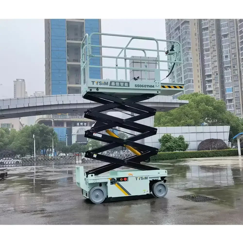 لرفع المقص الهيدروليكي مع مضخة كهربائية منصة قابلة للتمديد ومكونات المحرك الأساسية 4*6 فولت كفاءة عالية للبيع