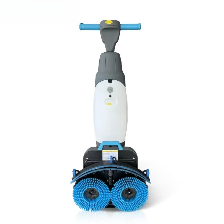 GAOGE M3 Versatile Electric and Manual Floor Sweeper Double Brush Floor Cleaner for Office and Shop Use in Commercial Place