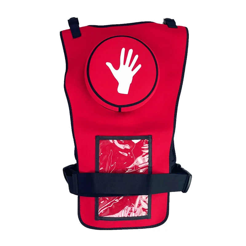 

Heimlich first aid training vest