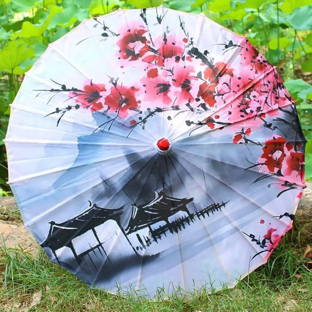 New Chinese Antique Style Oiled Paper Umbrella 56cm 10 Colors Decorative Umbrella Dance Performance Umbrella Dance Performance