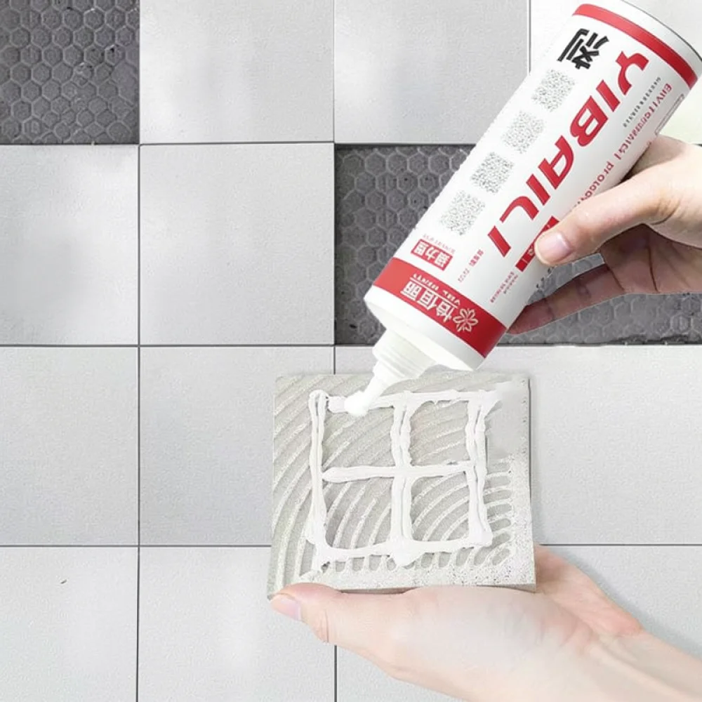 For Yibaili Strong Tile Adhesive Repair Glue Ceramic Floor Bonding Agent Permeable Crack Sealant Home Construction Tool