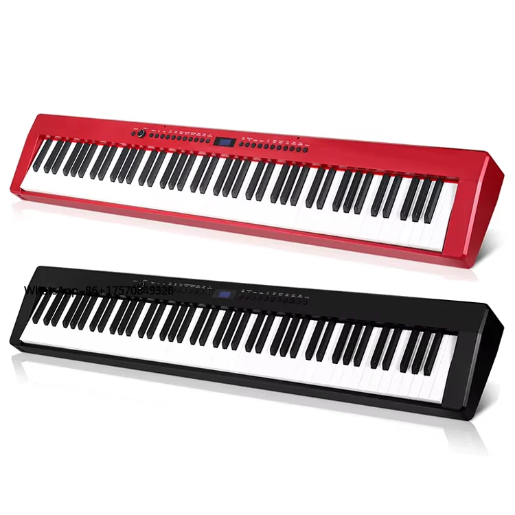 

Smiger Professional 88 Keys Pianos Pedal Hammer Digital Weighted Keyboard Electric Piano