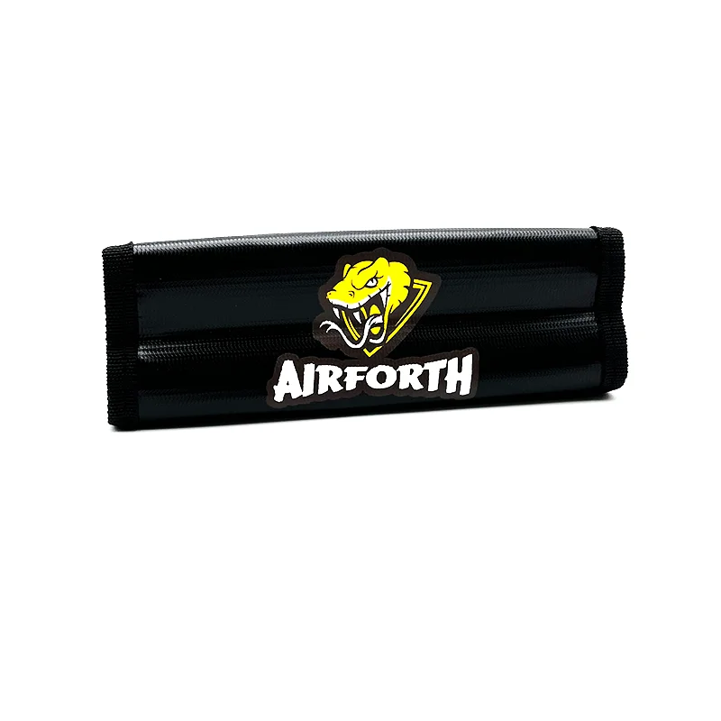 Airforth Brandwerende Waterdichte Explosieveilige Draagbare Lipo Batterij Veiligheidstas 185X75X60Mm Voor Rc Helikopter Vliegtuig Fpv Drones