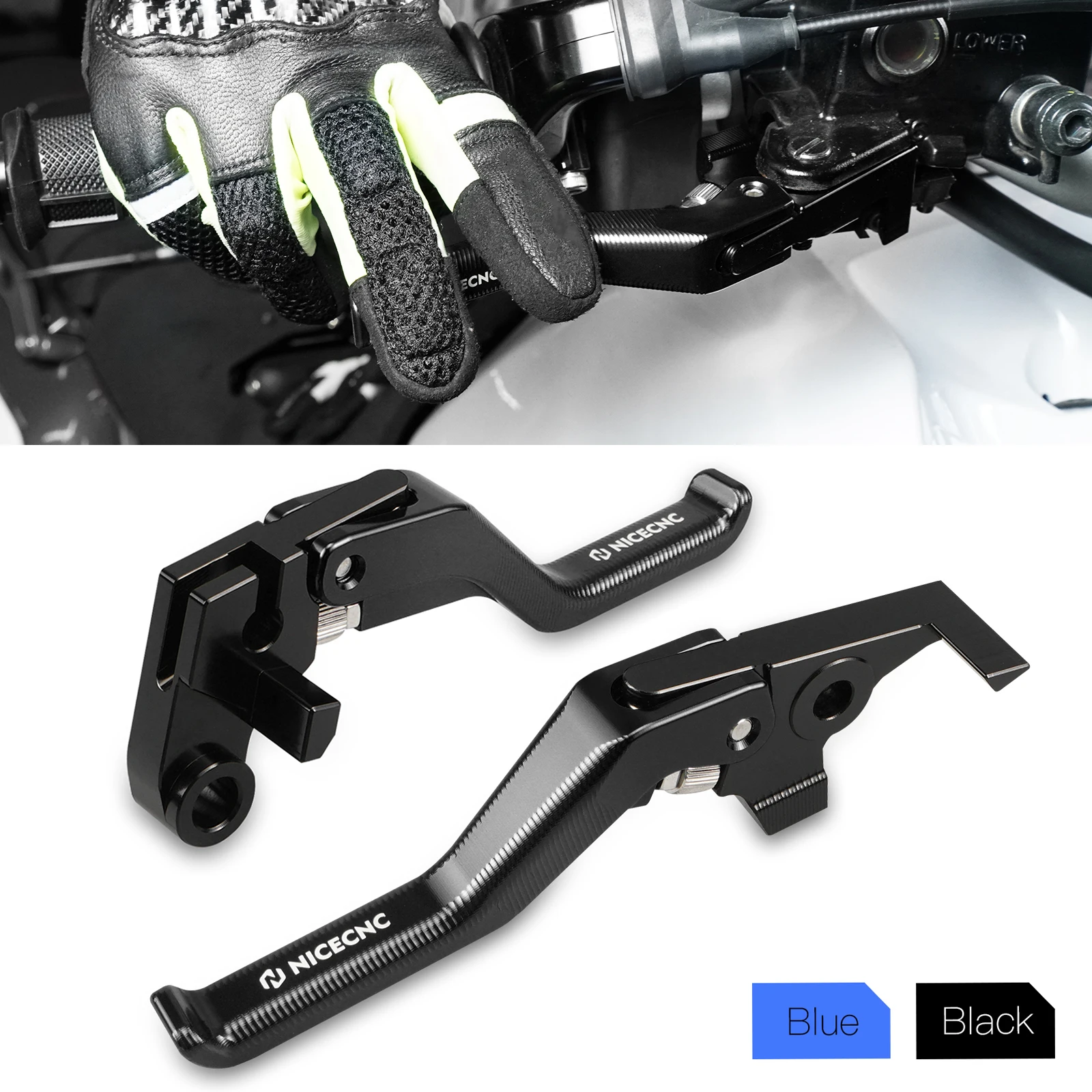 

For Yamaha Tenere 700 2019-2024 Short Brake Clutch Lever Tenere 700 World Raid 2022-2024 MT-07 MT09 2018-2020 XSR700 2018-2024