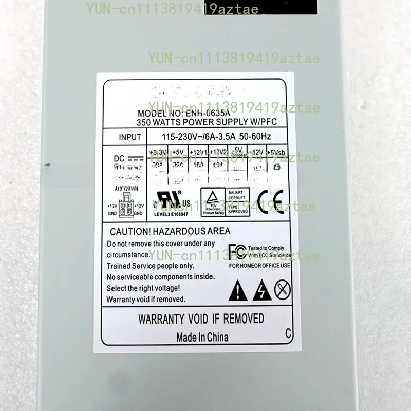 Enhance ENH 0635A 350W 1U Industrial Control Power Supply ENH 0625A Server Power Source