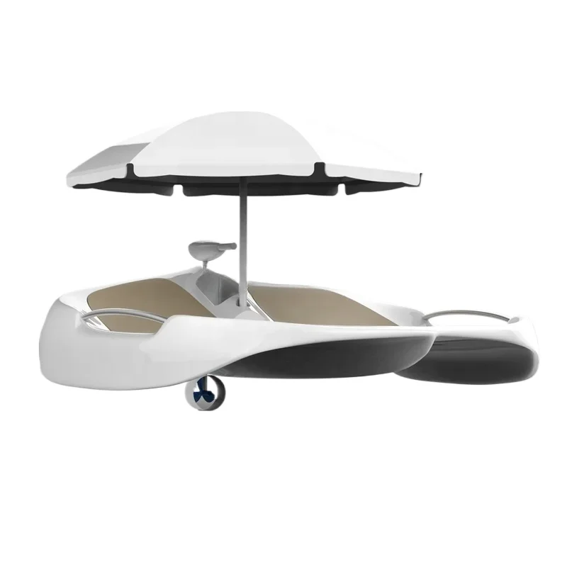 Beach Sea Outdoor Plastic Sunbed Tanning Bed Pool Lounge Chair Floating Cabana Sunbed with Cushion