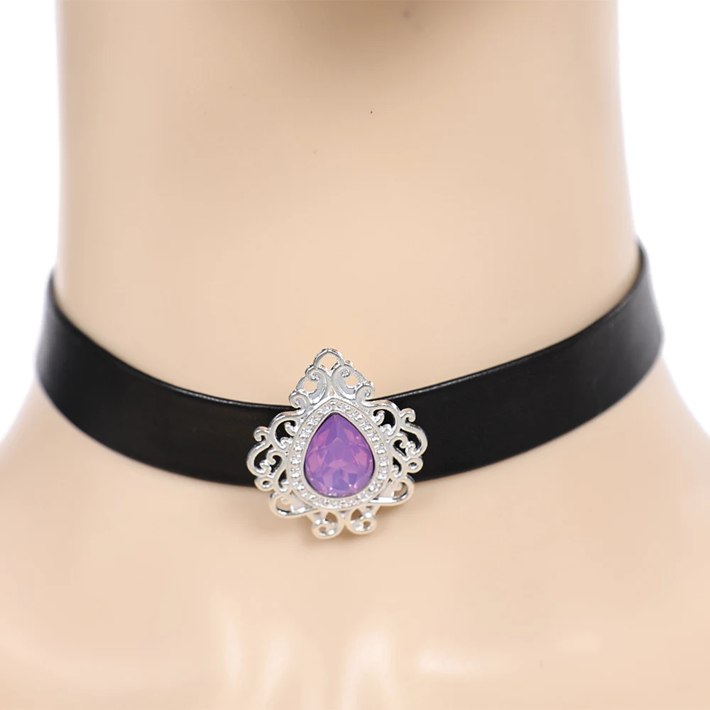 ميرا قلادة هنتر أوف شيطان تأثيري حلي أقراط طوق مجموعة النساء تمويه فانتازيا الأذن كليب هالوين الدعاوى الطرف الدعامة