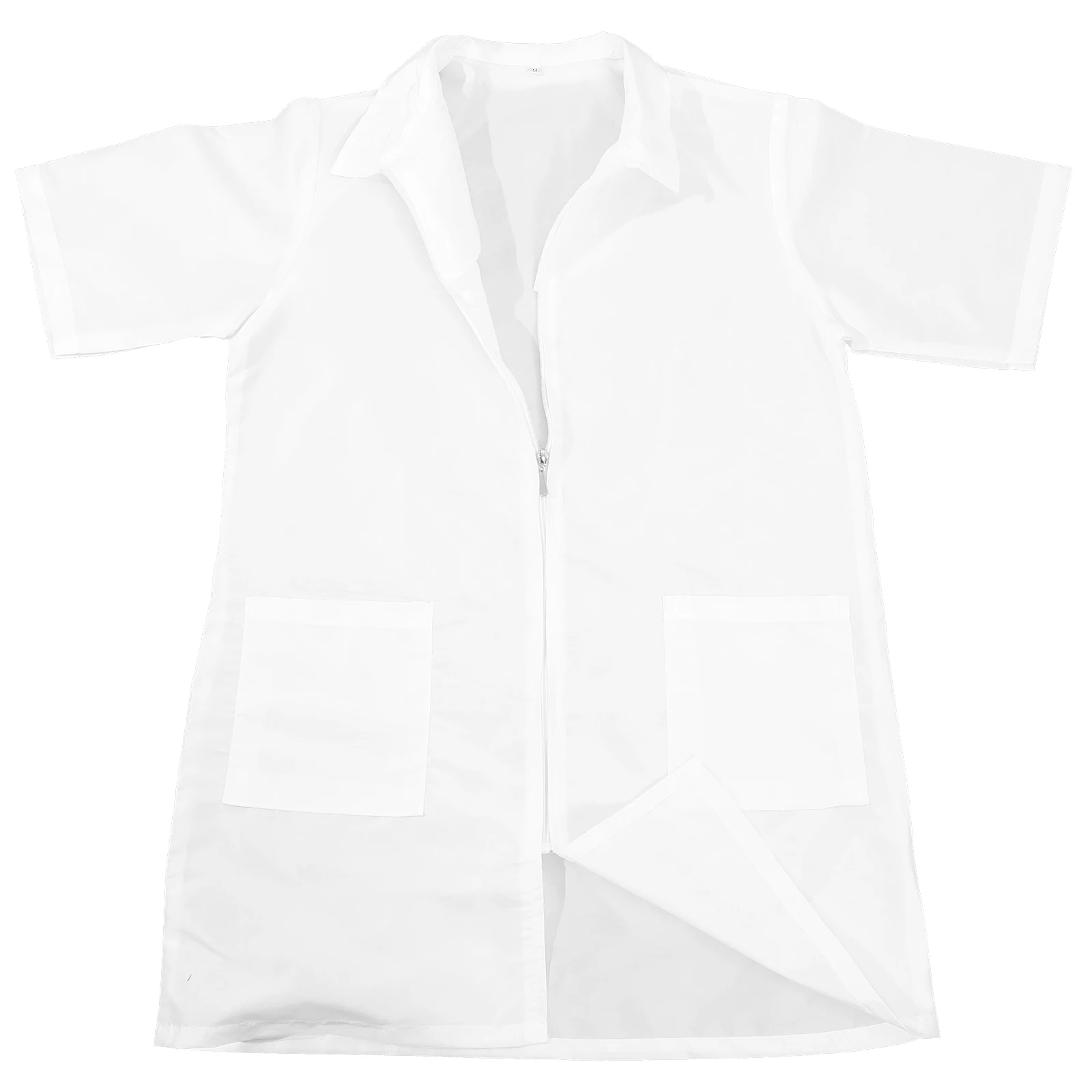 

Hairdressing Work White M Stylish Polyester Uniform Men Women Pet Grooming Apron Dog Pet Grooming Apron For Women Apparel