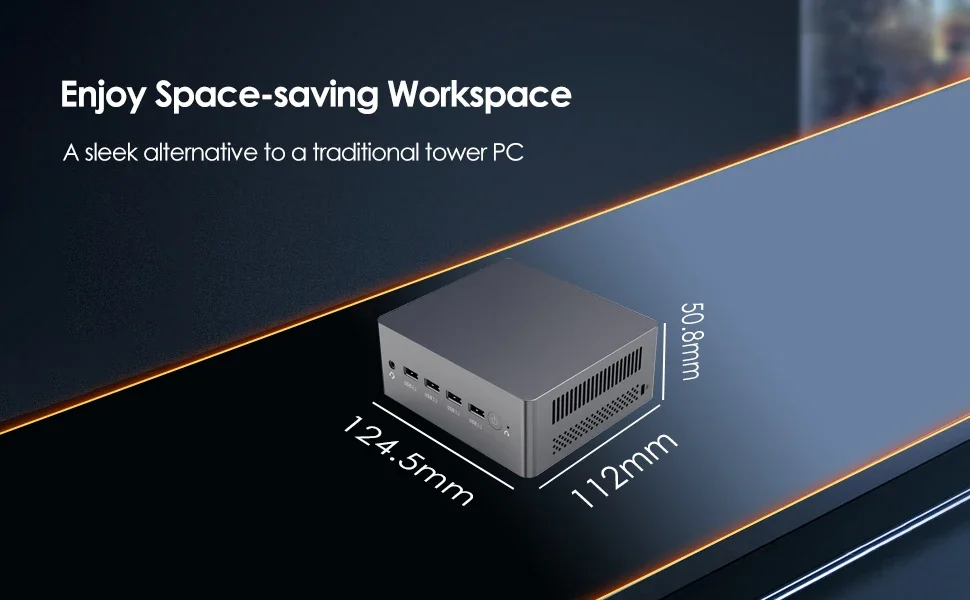 SZBOX M9N N305 Mini PC i3-N305 DDR4 3200GHz 2280 NVME SSD Windows 11 Pro Dual LAN 4K Triple Display USB 3.2 Komputer Desktop