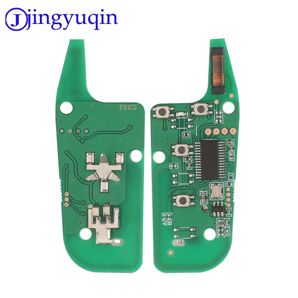 Jingyuqin N5F-A08TDA Remote Kunci Mobil Fob 868/902MHZ PCF7945P/HITAG PRO 49 Chip untuk Ford F-150 F-250 F-350 Flip Keyless Entry
