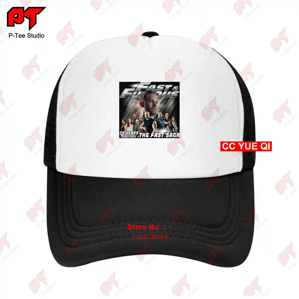 Fast And Furious 20 Years 2001-2021 Baseball Caps Truck Cap YQFA