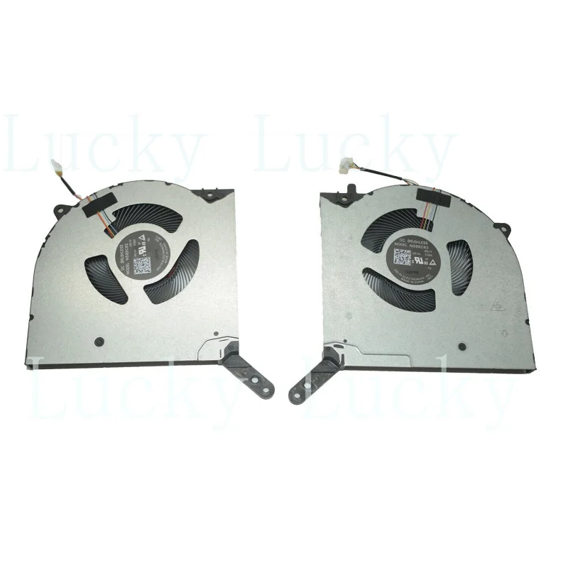 f   New For Legion 7-16ACHg6 82N6 7-16ITHg6 82K6 Laptop CPU GPU Cooling Fan 5V 10V