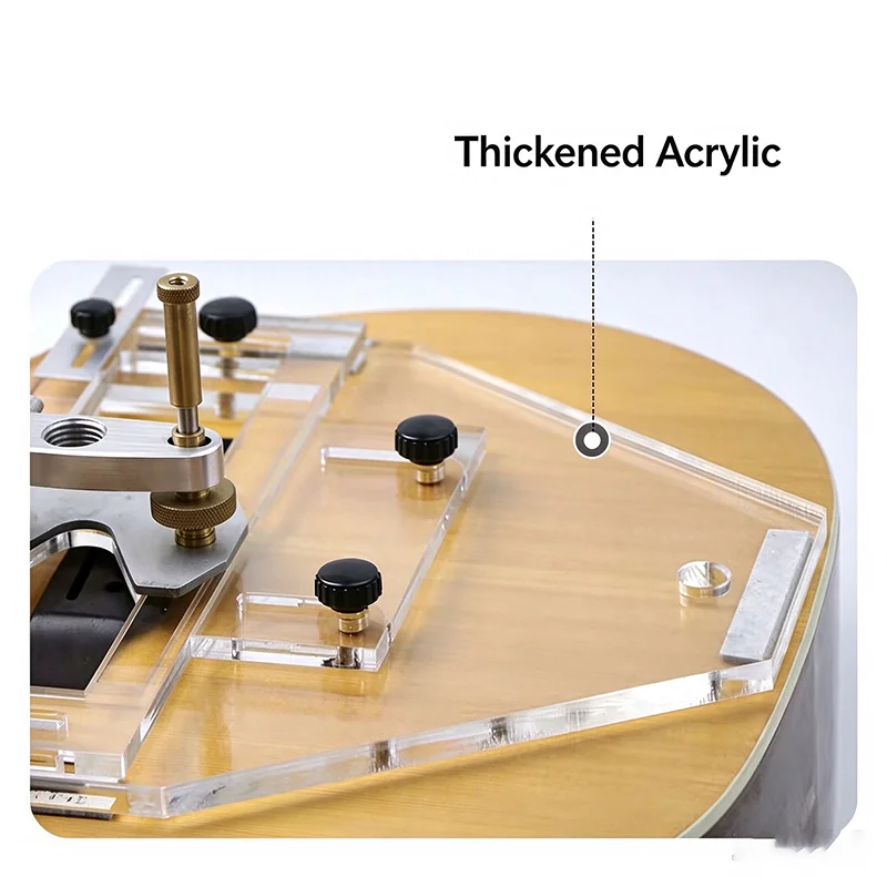 Acoustic Classical Guitar Bridge Slotting Mold Saddle Grooving Luthier Repair Tool