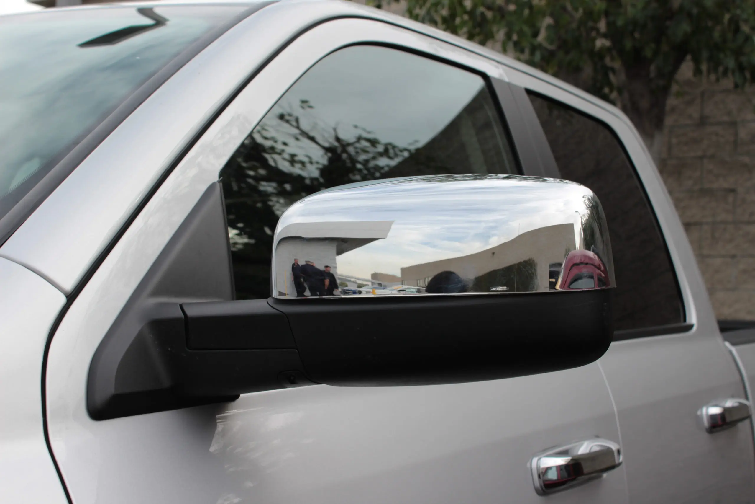 

Chrome Side Mirror TOP Half Cover For Dodge RAM 2009-2017