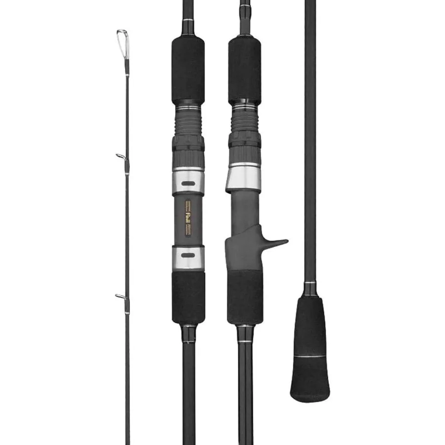 

Solid Nano Tech Blank Series Matte Black Fuji Setting Size 6'6 Saltwater Slow Pitch Jigging Rod for Deep Sea Fishing Ap