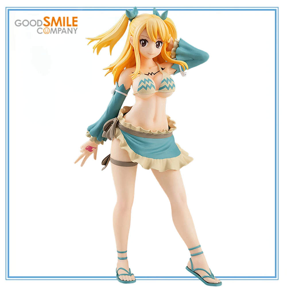 

100% оригинал в наличии Good Smile Company Pop Up Parade Fairy Tail Final Season Люси Хартфилия Водолей Форма Ver. Модель игрушки