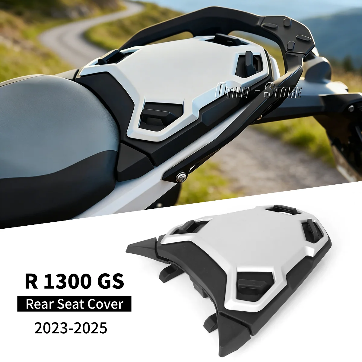

Подходит для BMW R1300GS R1300 GS R 1300 GS 2023 2024 2025: Чехол на заднее сиденье мотоцикла, задний обтекатель, накладка на сиденье, задний кожух сиденья для одного человека