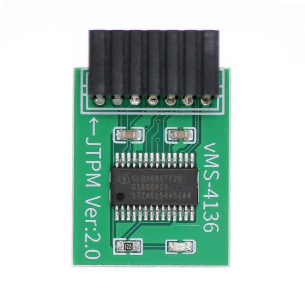 Afbeelding 5: TPM 2.0-module TPM 2.0-coderingsmodule Encryptiebord Externe kaart voor ASUS ASRock MSI ASRock GIGABYTE LPC