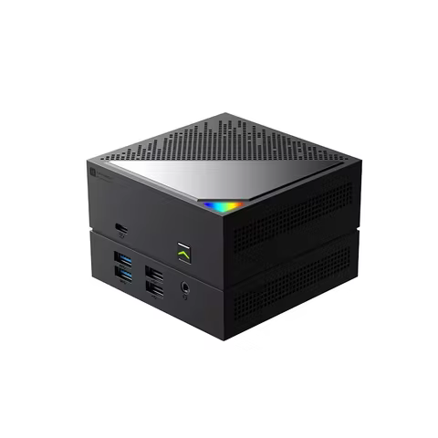 AMD Rayen R7 7840U R5 6600U Mini PC HD DP 2*LAN 2.5G Type-C Win11 Pocket Office/Home Computer 16G LPDDR5 6400MHz Wifi6 BT5.2