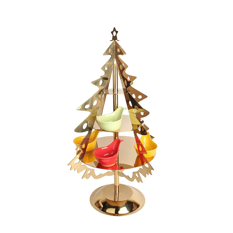 

Luxury Style Stainless Steel Gold Cake Stand Buffet Wedding Party Fruit Snack Stand Afternoon Tea Display Stand