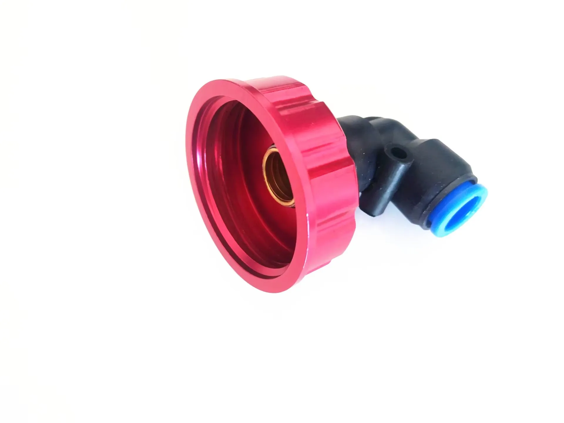 1pcs อลูมิเนียม CNC น้ํามันกลองฝาครอบการใช้ถังหม้ออุปกรณ์เสริมสําหรับเครื่องบิน RC Drone รุ่นแตงโมสีแดง