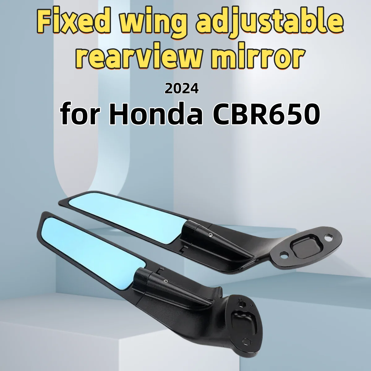 for Honda CBR650 2024 new motorcycle accessories modified fixed wing rearview mirror