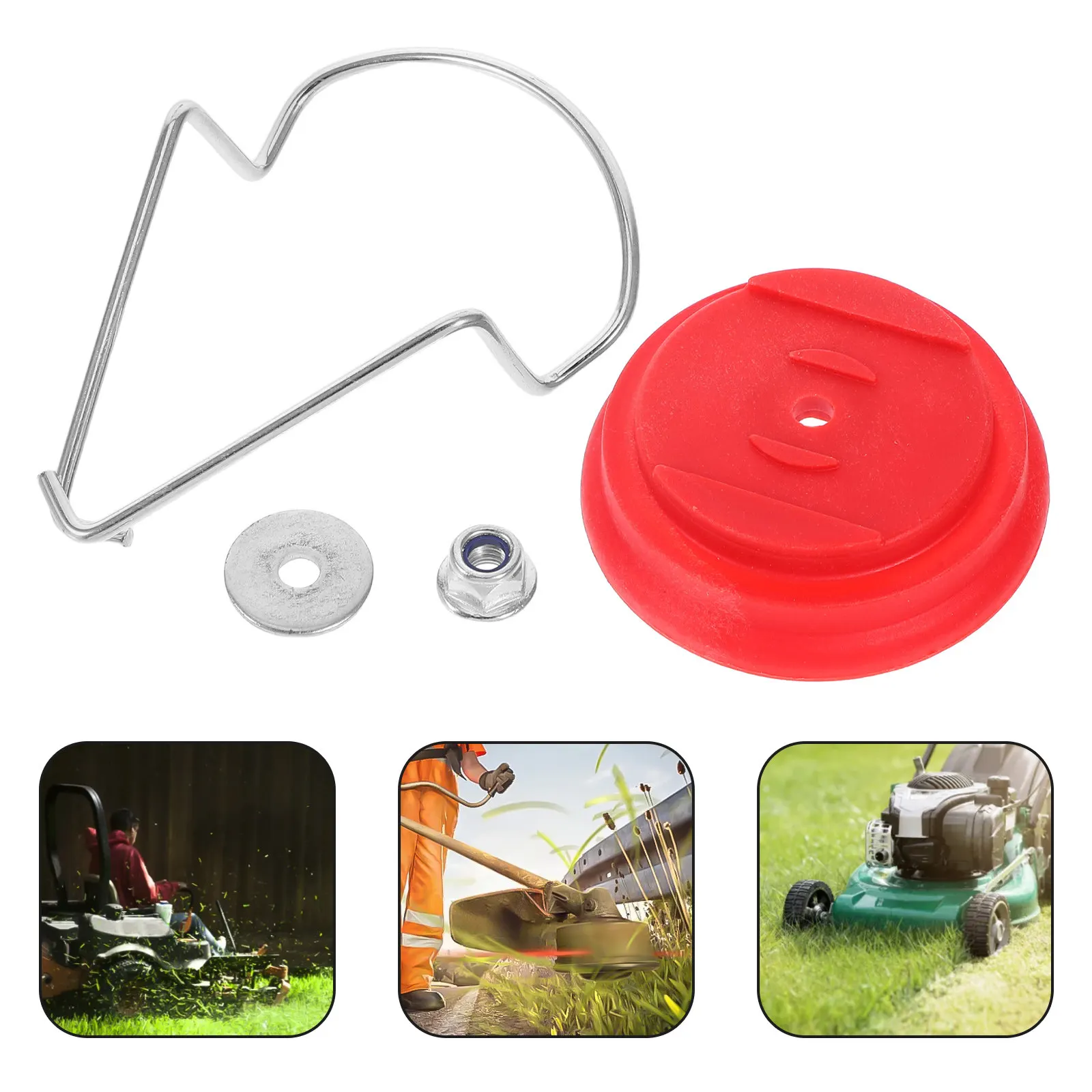 1Set Lawn Mower Accessory Kit for Cordless String Trimmer Enhanced Efficiency High-Visibility Vibrant Color Easy Installation