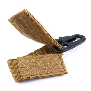 Taktische Hängeschnuckle Molle Nylon -Gurtbandkarbinergürtel, Schlüsselbunddreieck für Klettern im Freien, Campingwerkzeugzubehör, 2pcs 8 Hauptverkaufsliving -Schlüsselbund - №5