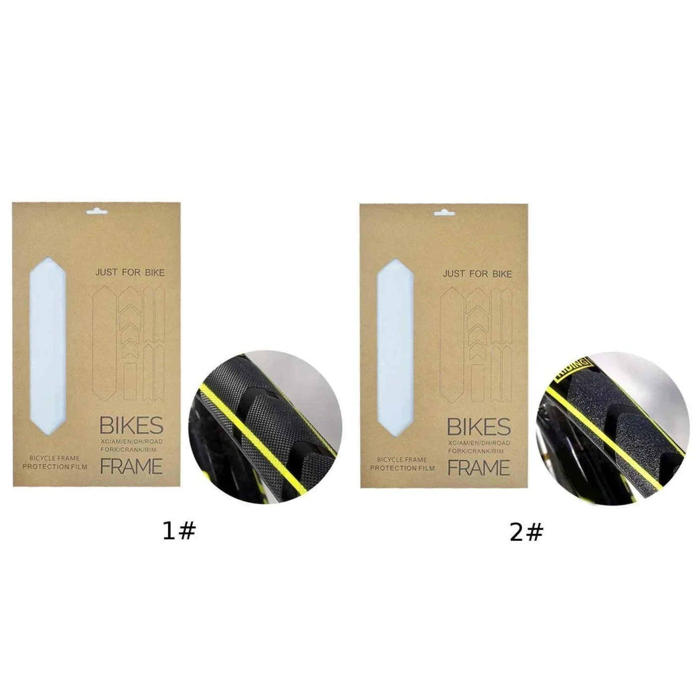 Bicycle Mountain Bike Frame Protection Film Anti-scratch Stickers Transparent Scratch-Resistant Protector Mtb Parts