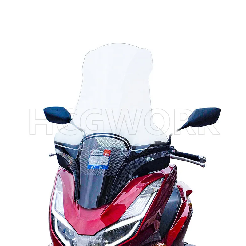 Motorcycle Accessories Windshield Thicken Import Glass Thailand Edition for Honda Pcx160 Pcx150(2021)