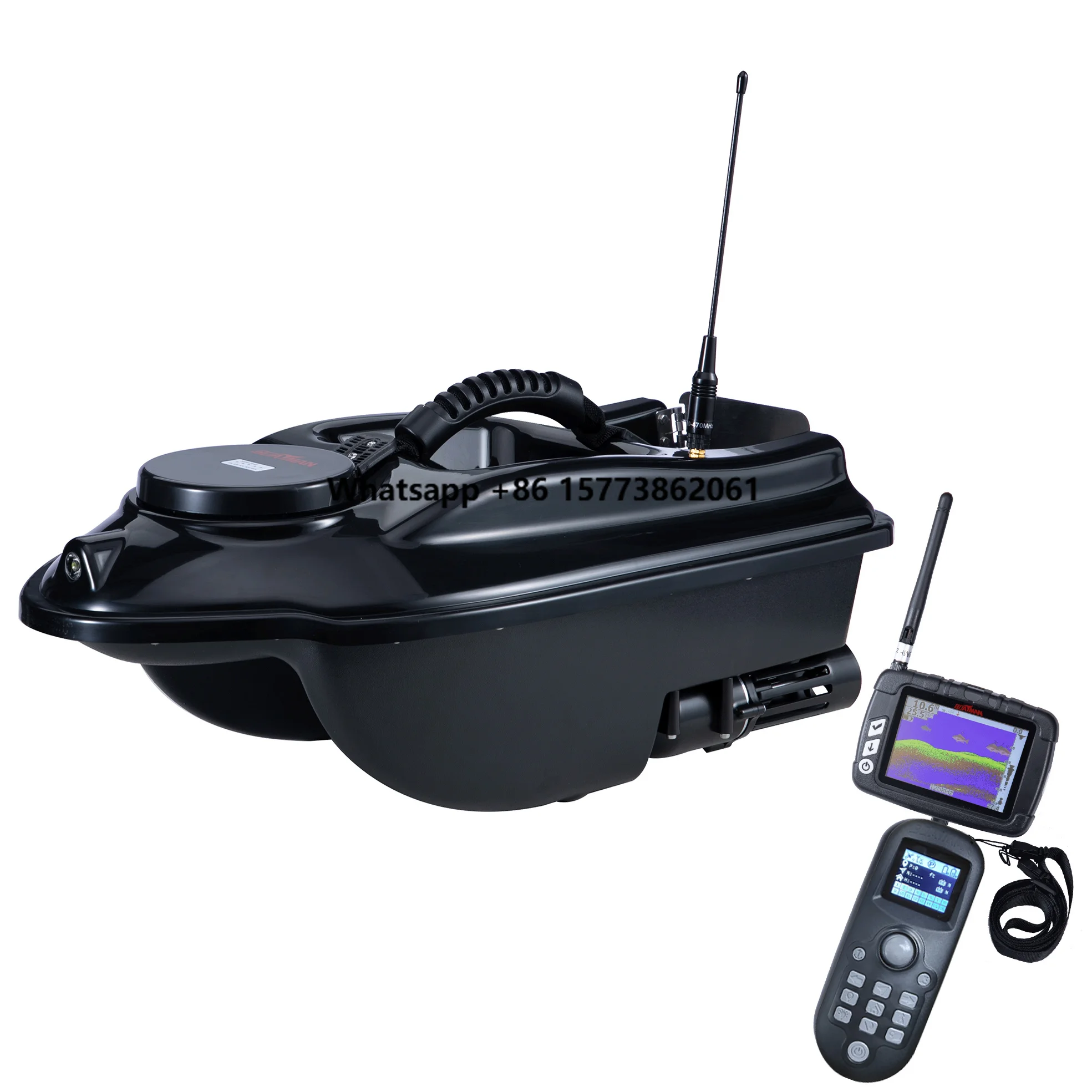 2025 High Performance-price Ratio Manufacturer Dual-Hopper Upgraded Version Sonar and Rc Fishing Bait Boat
