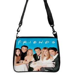 Friends TV Student Handbag, Large Capacity Shoulder Bag, Reusable For Daily Commuting 5.23