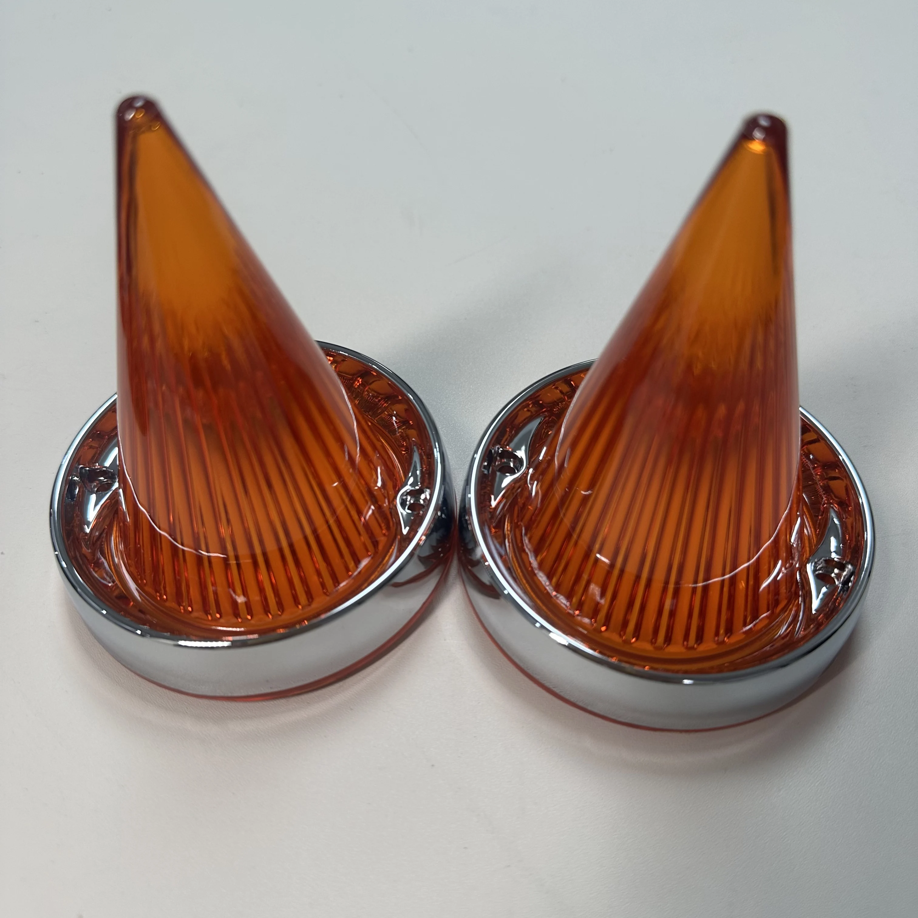 Paar Motorcycle Indicator Lens Cover Richtingaanwijzer Cap Voor Harley Touring Road Glide Road King Electra Tour Glide 1986-2021