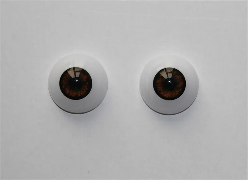 1 pairs 20mm /22mm / 24mm Reborn Doll / Bjd Doll Eyes Blue /brown /green /skyblue Eyeball for Reborn Dolls Accessories