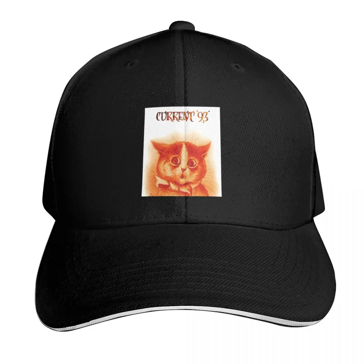 Current 93 Thunder Perfect Mind Louis Wain Cat Psychedelic Neofolk Premium T-Shirt Baseball Cap